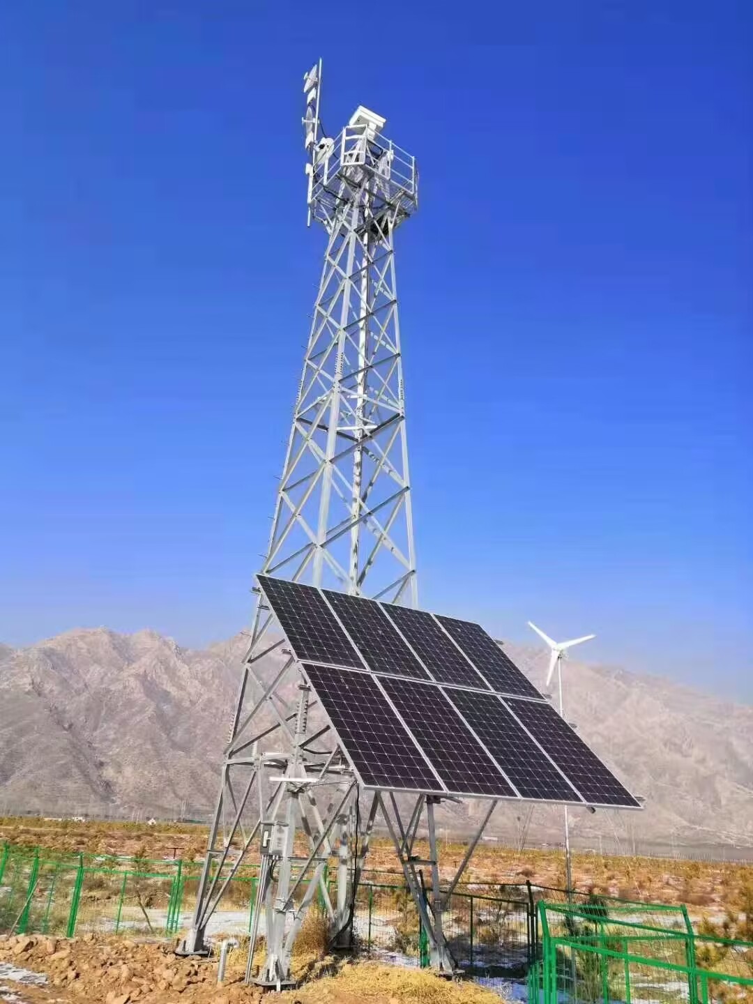 200瓦负载太阳能无线监控系统